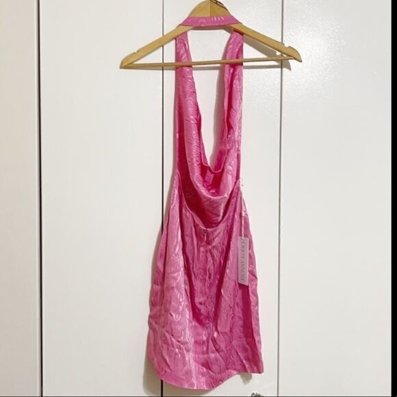 Free People x Ronny Kobo Marisa Halter Mini Dress Size XS - Picture 2 of 5